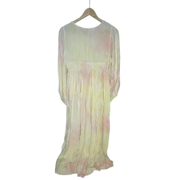 RAGA Sunsets By The Beach Tie Dye Maxi Dress XS - Picture 5 of 12